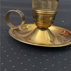 Vintage Brass Candle Holder